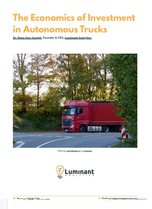 Autonomous Trucking